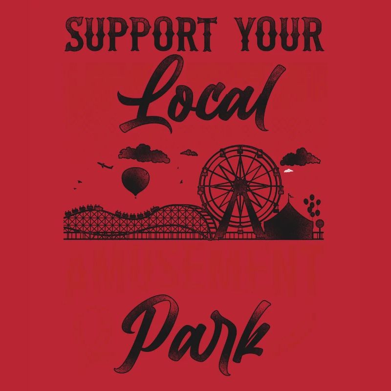 Roller Coaster Vintage Support