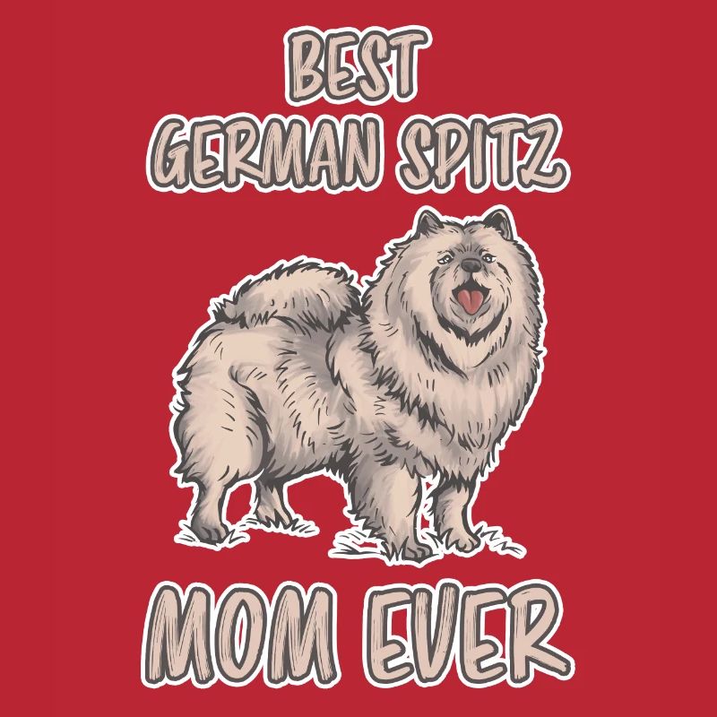 Deutsche Spitze Spruch Mama Hunde Mutter Geschenk