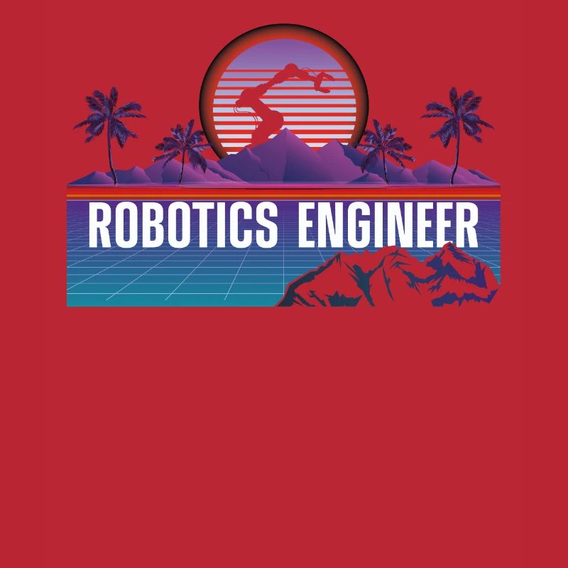 Robot Robotics Engineer Retro