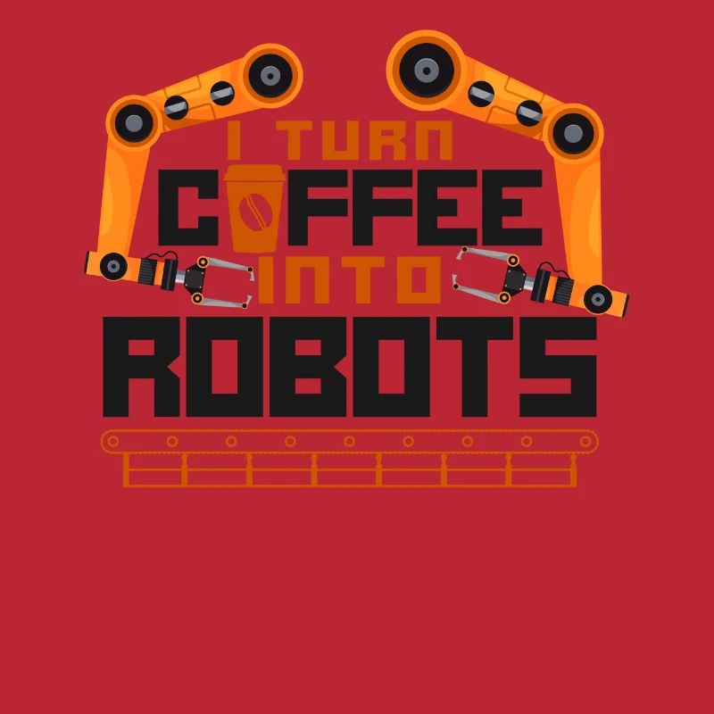 Robot Robotics Engineer Coffee