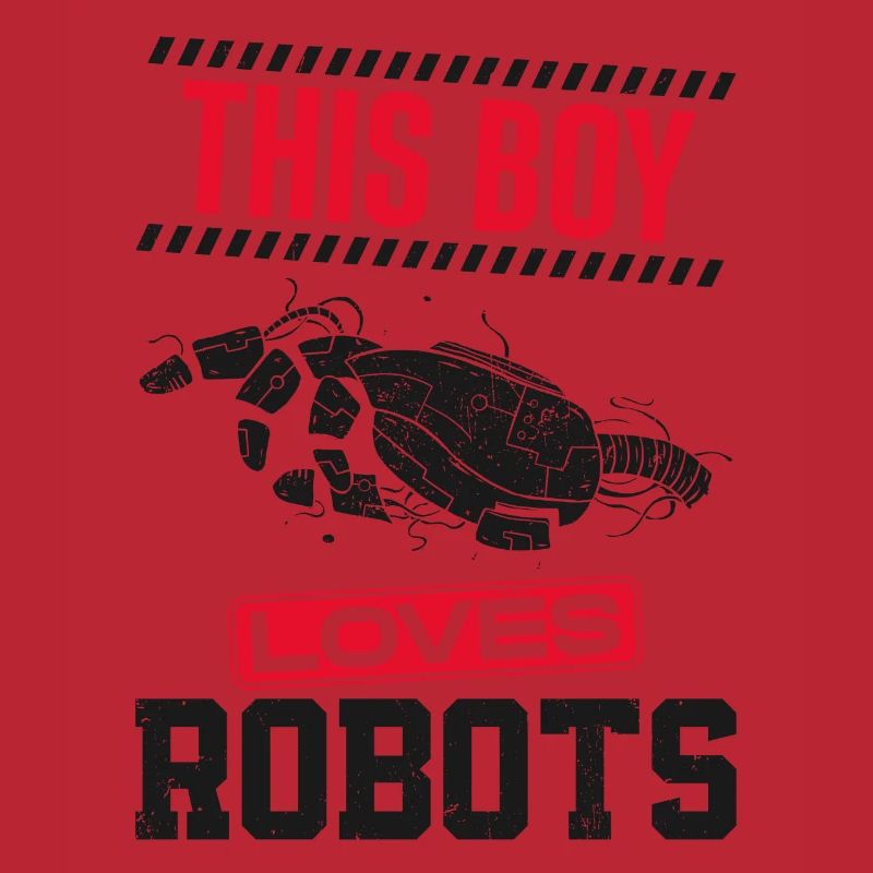 Robot Robotics Engineer Boy This