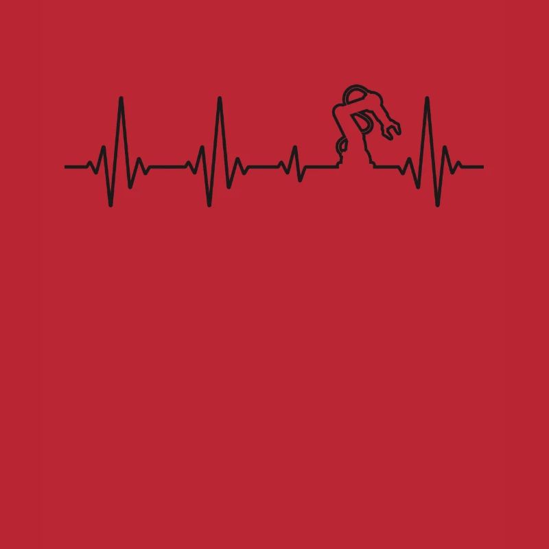 Robot Robotics Engineer Heartbeat