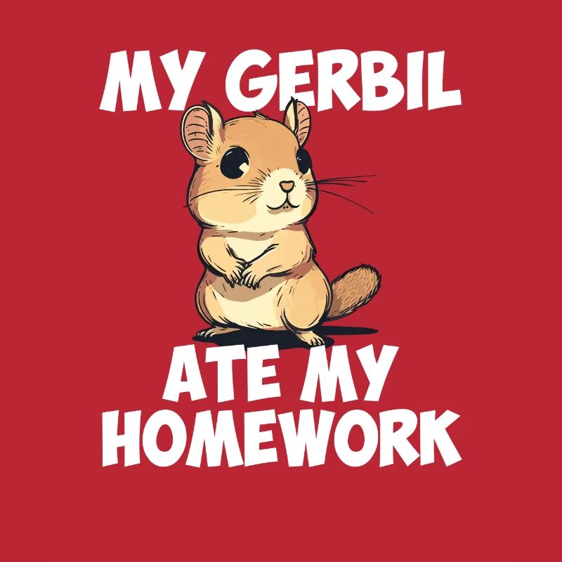 Gerbil ate my homework, gerbil