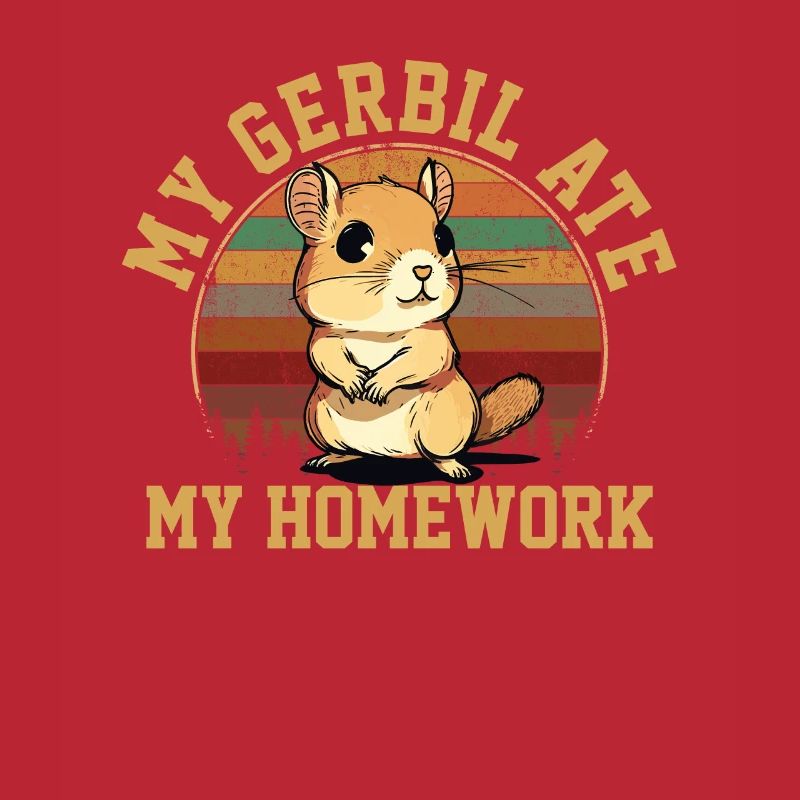 Gerbille a mangé mes devoirs, gerbille