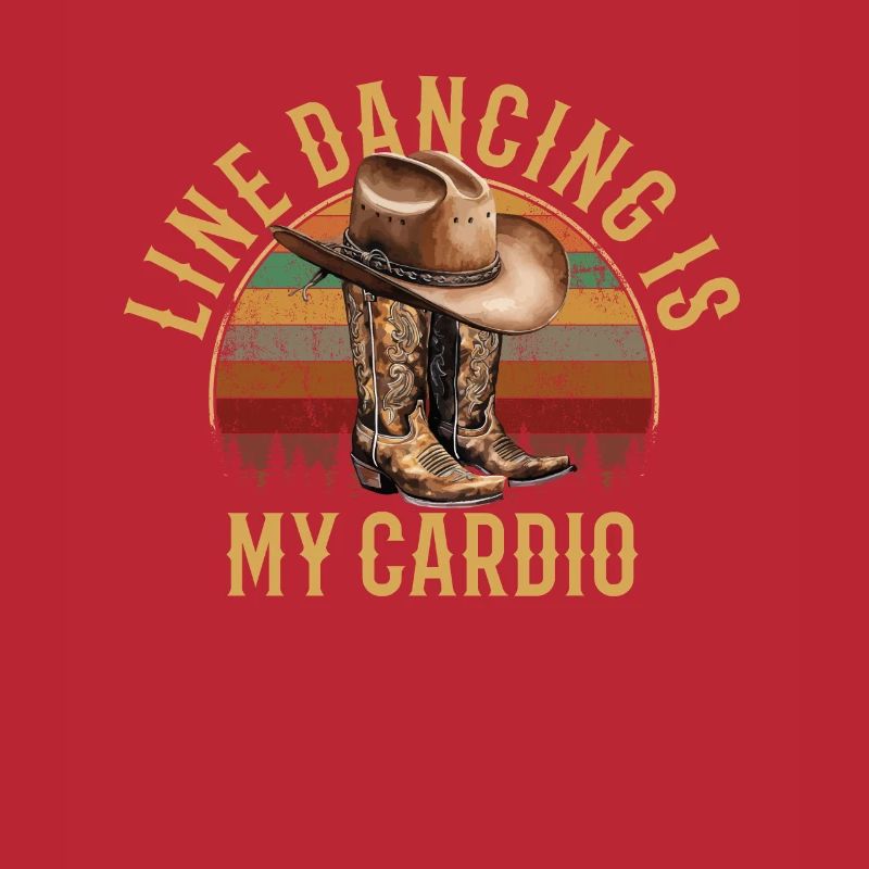 Line dancing is my cardio, line dancing