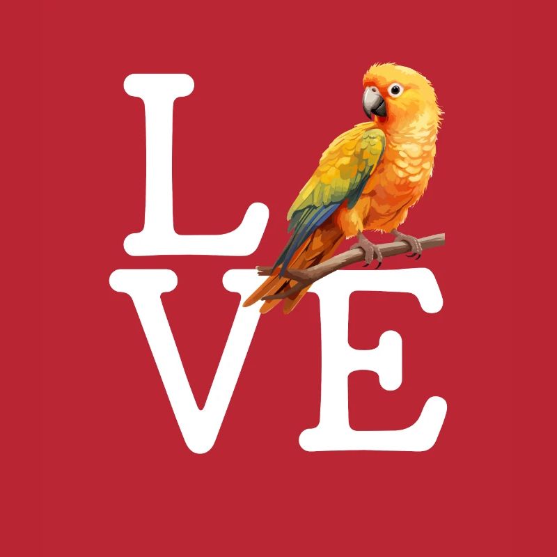 Sun Conure, parrot Conure