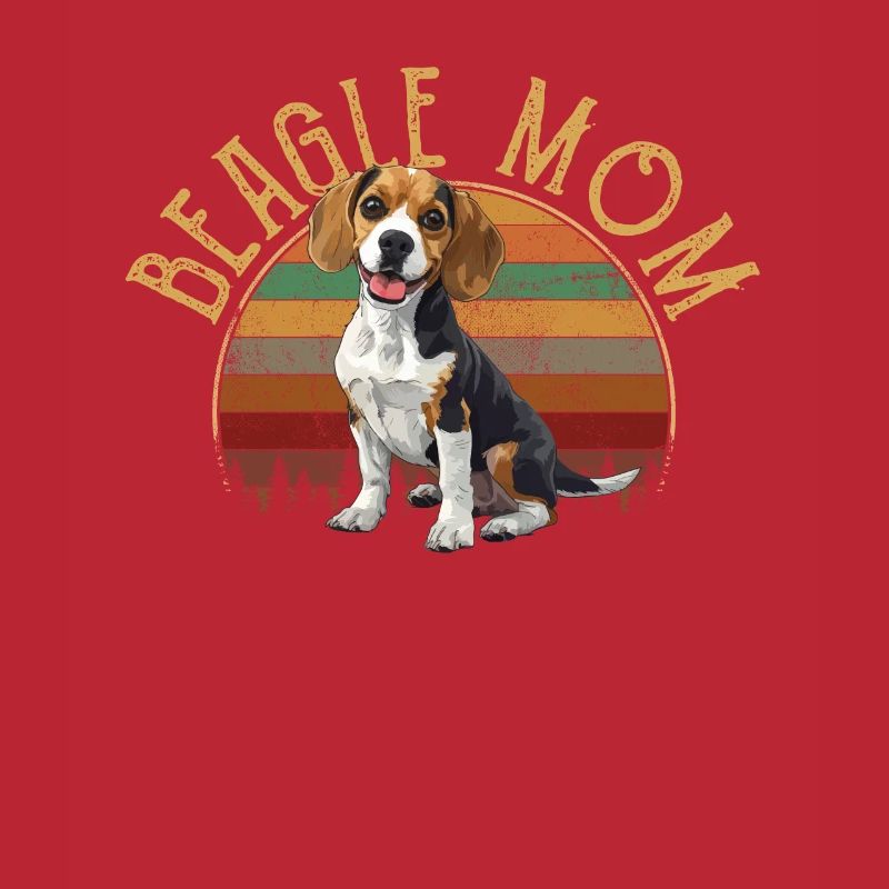 beagle mom beagle