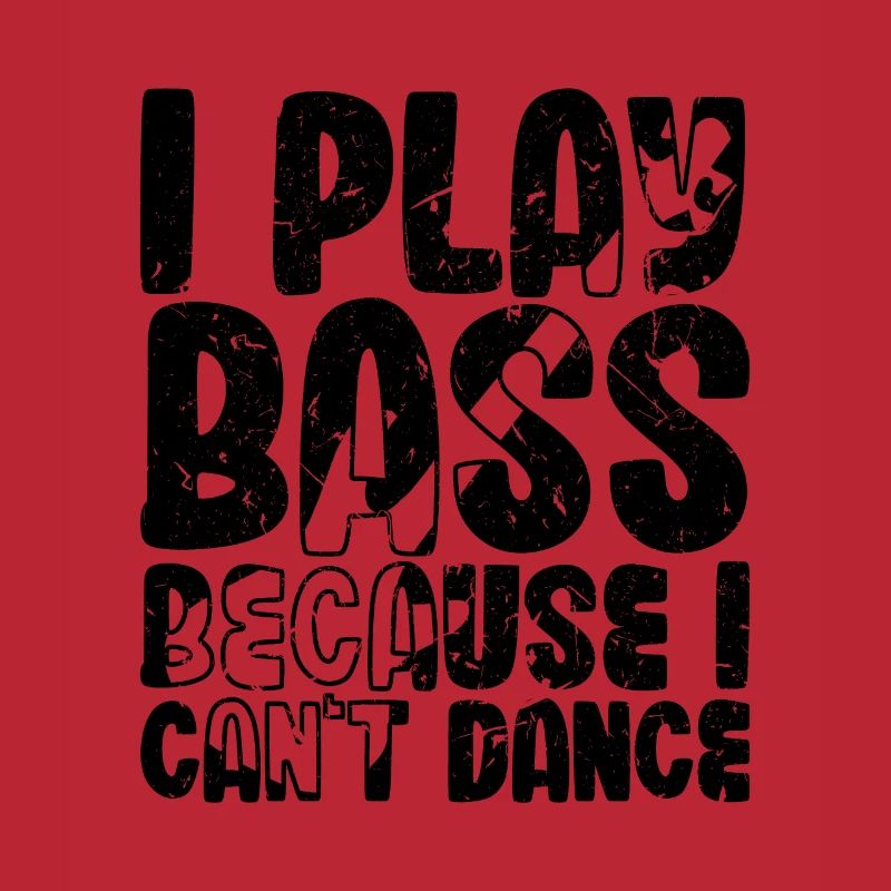 Je joue de la basse parce que je ne sais pas danser