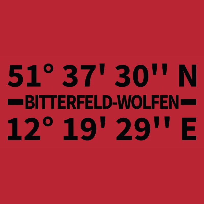 Bitterfeld-Wolfen coordinates