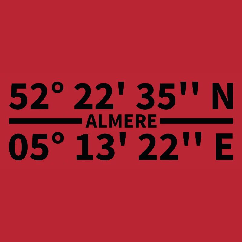 Coordonnées d’Almere