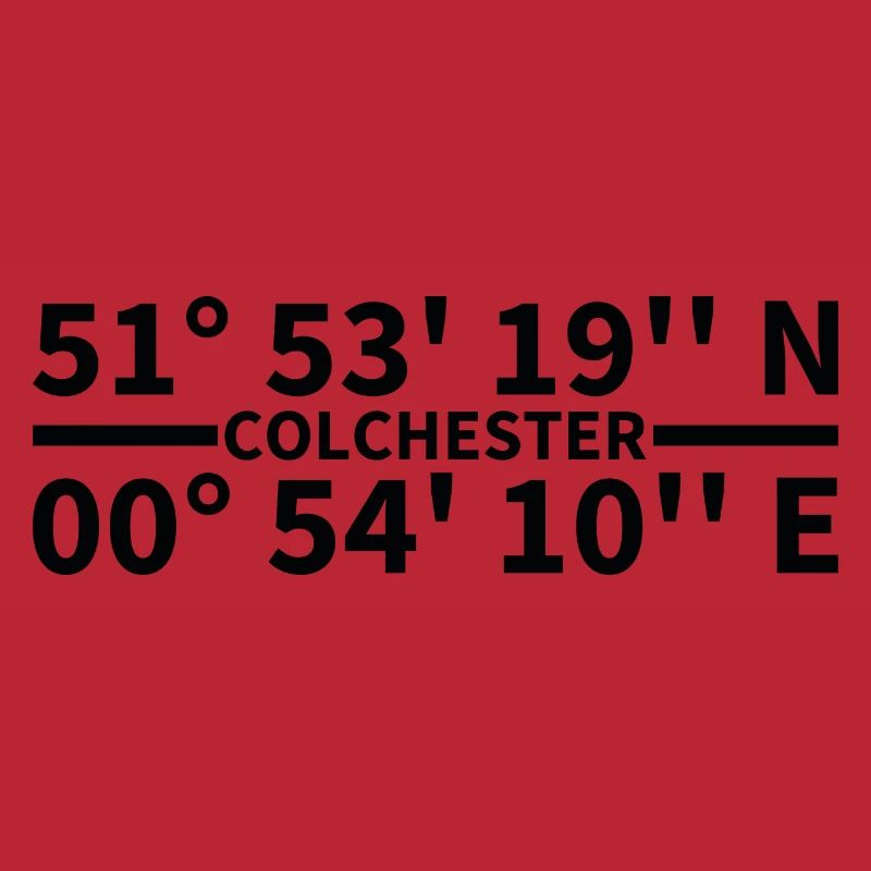 Colchester coordinates