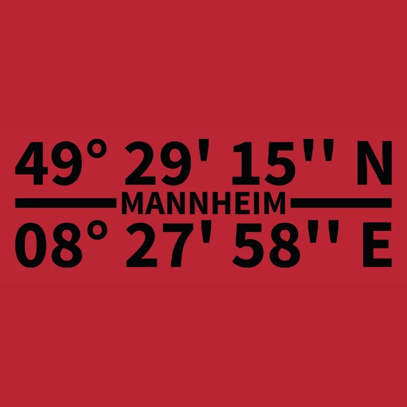 Coordonnées de Mannheim