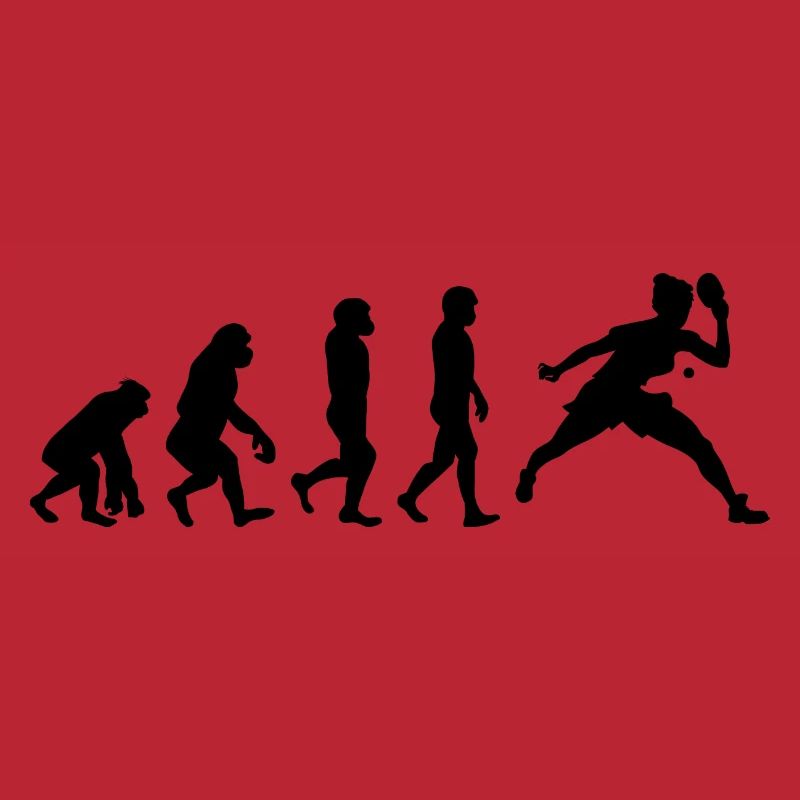 Ping Pong Table Tennis Paddle Player Evolution