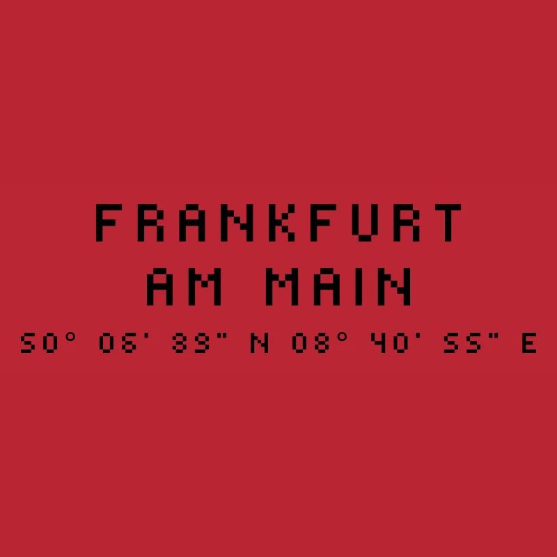 Frankfurt am Main coordinates