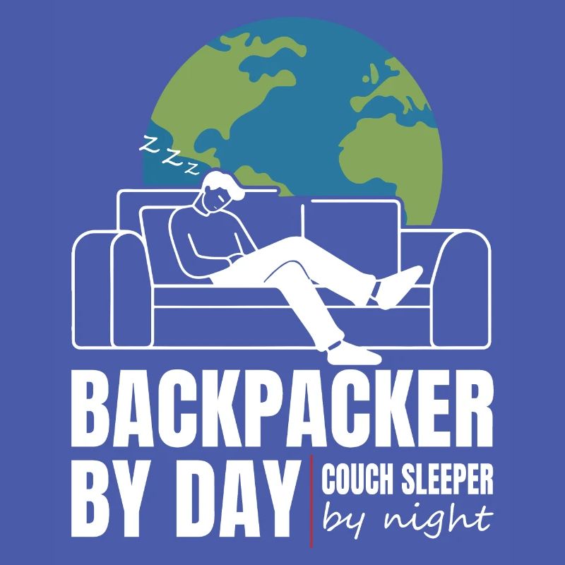 Backpacker by Day Couch Sleeper by Night