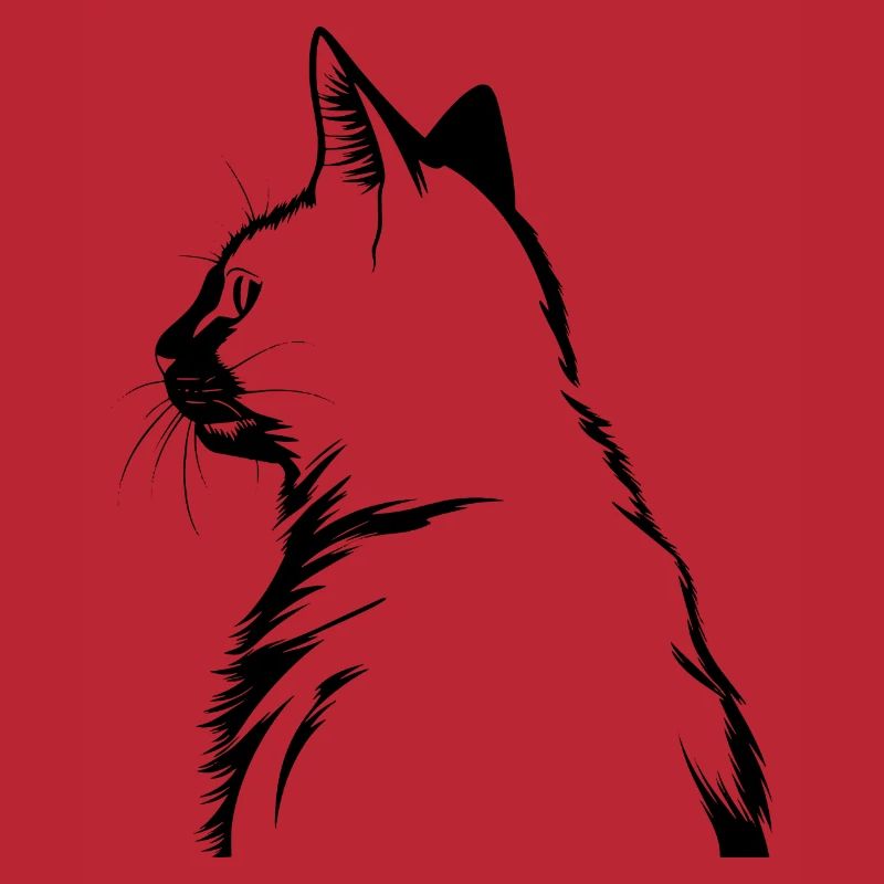 Chat, Motif De Chat