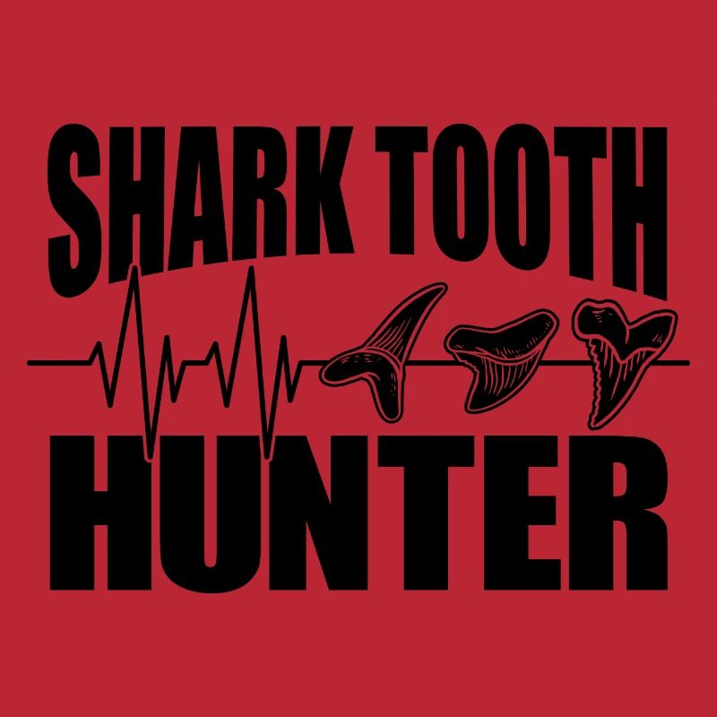Dent de requin Dent de requin Dents de requin Chasseur de dents de requin