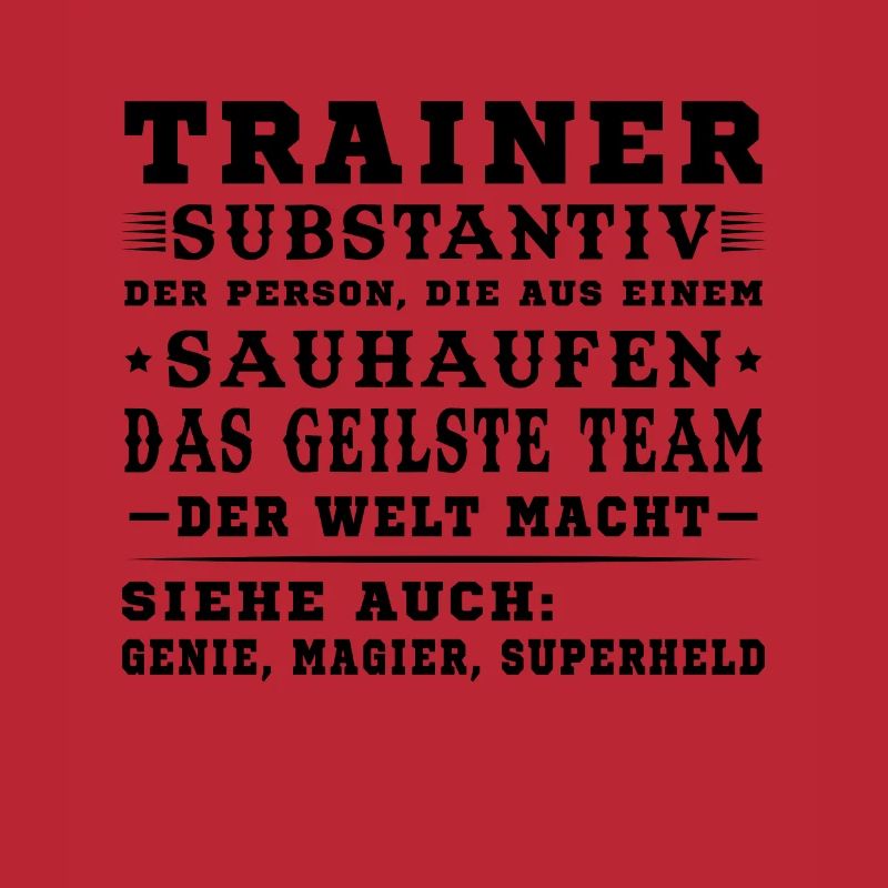 Bester Trainer Tshirt Coach Geschenk