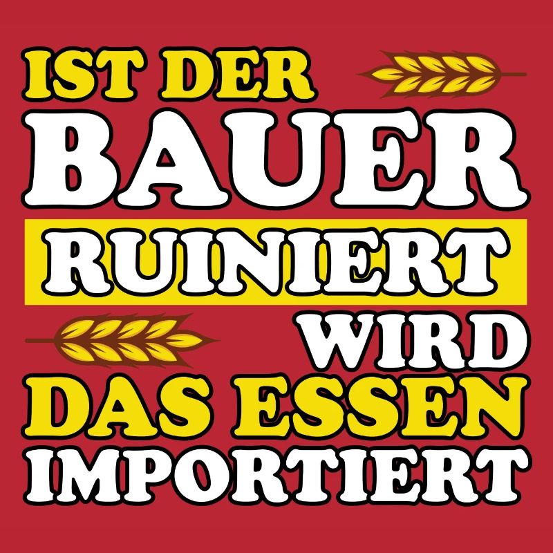 Ist Der Bauer Ruiniert Wird Das Essen Importiert