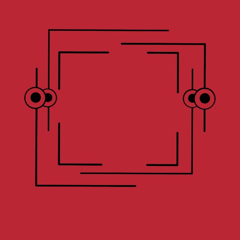 Black border Dash line Basic text