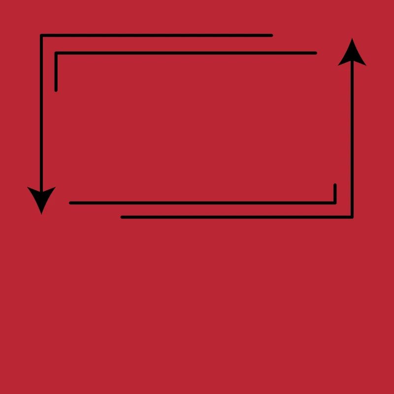 Arrow Frame Rectangular Shape Decoration