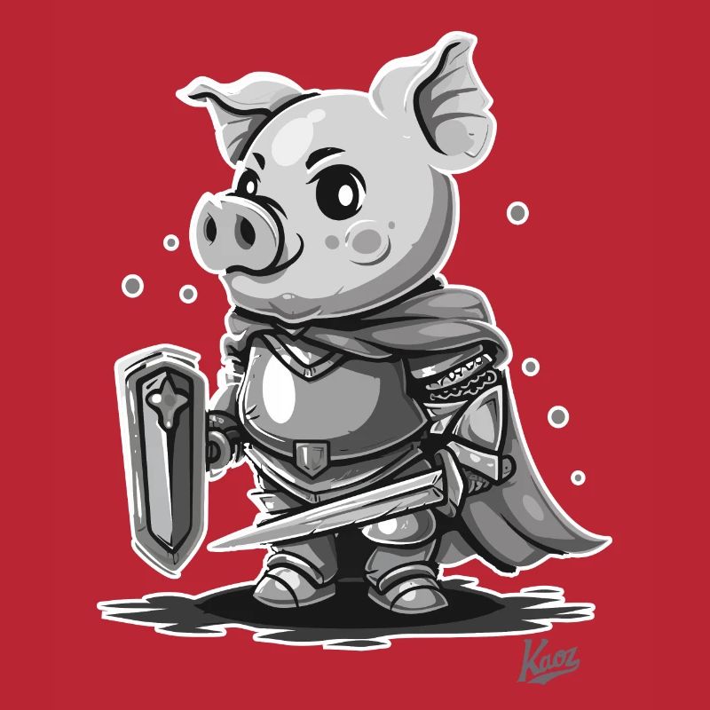 Ruhm eines Ritter Schwein
