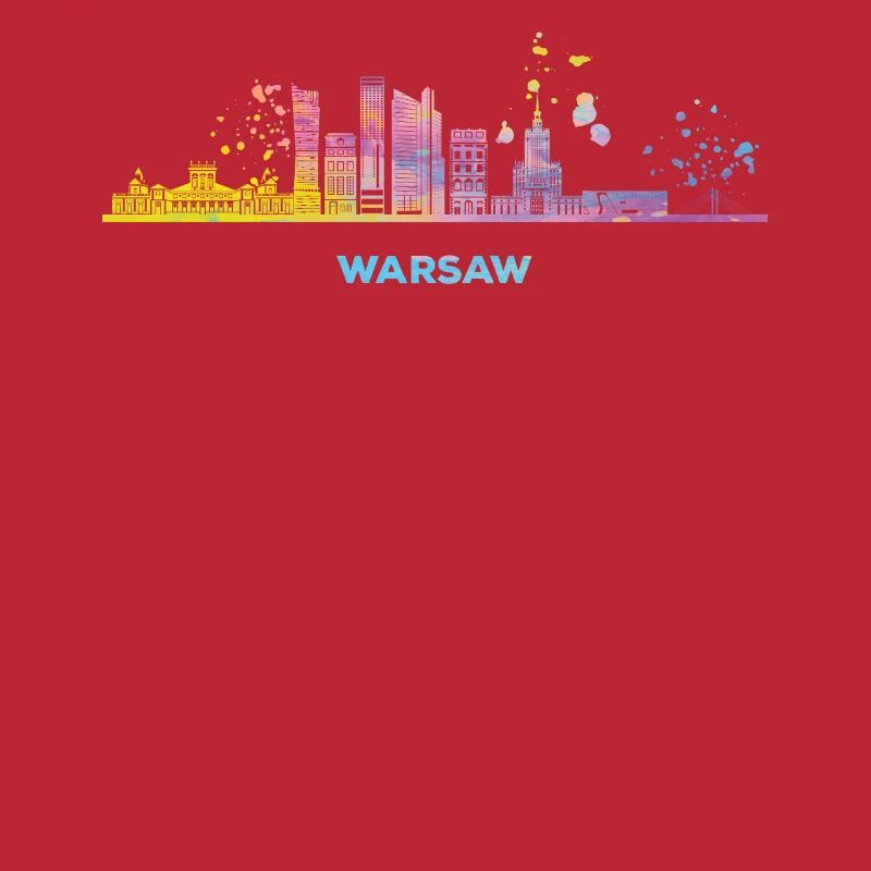 Varsovie Skyline Varsovie