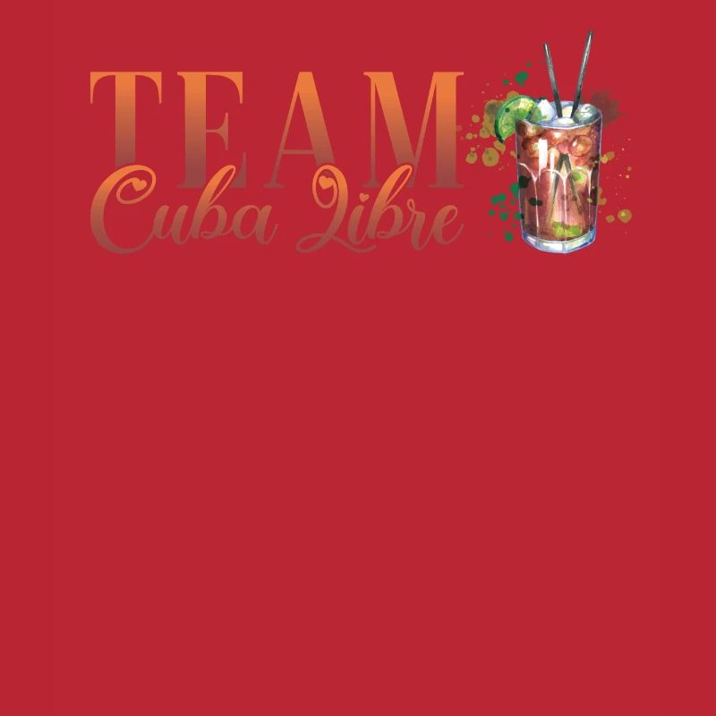 Team Cuba Libre Cocktail Bartender