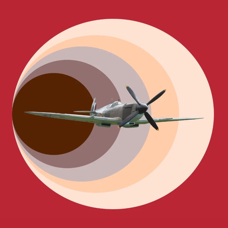 Flugzeug Retro Design