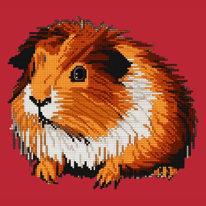 Cochons d’Inde dans de beaux graphismes 8 bits
