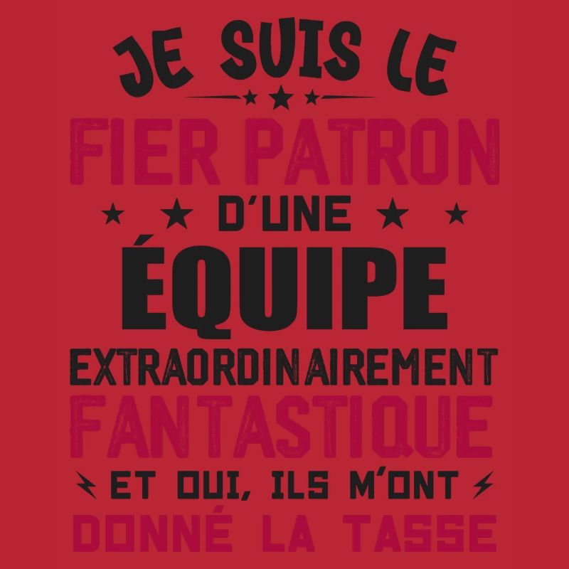 Ich bin stolzer Chef eines Teams