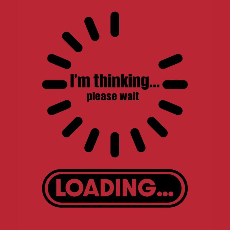 Im thinking please wait its Loading I Think