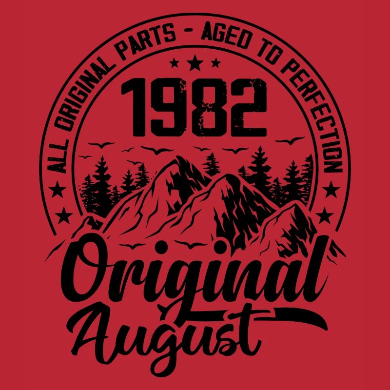 1982 August Original: 42 Years Anniversary Gift