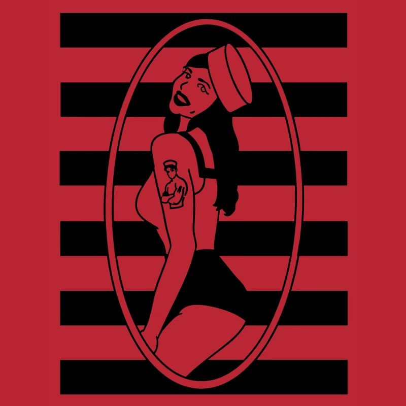 Vintage Pin-up Sailoress