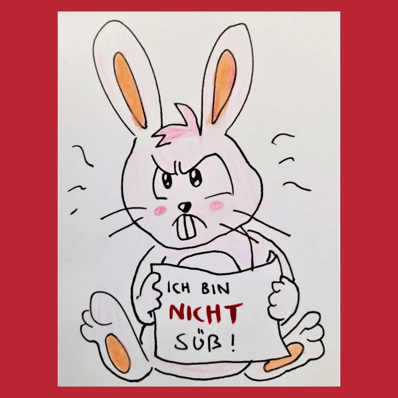 grumpy rabbit