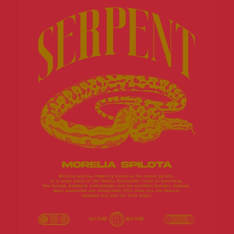 Teppich Python Modern Reptile Keeper Streetwear