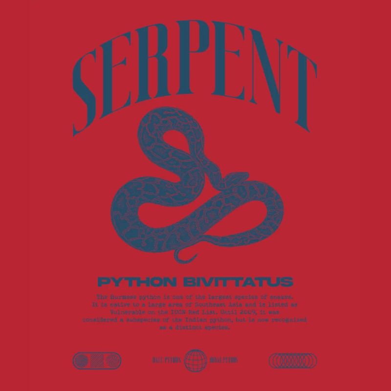 Python Birman Moderne Reptile Keeper Streetwear