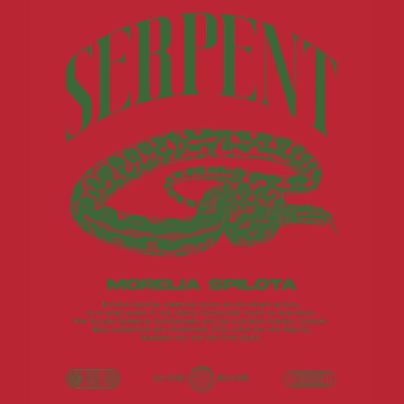 Teppich Python Moderne Reptile Keeper Streetwear