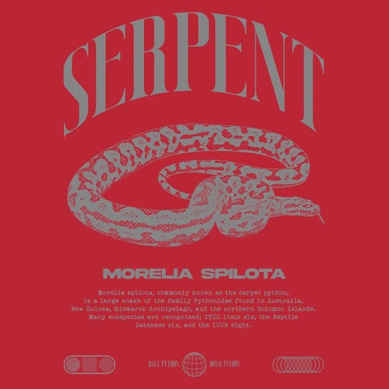 Teppich Python Moderne Reptile Keeper Streetwear