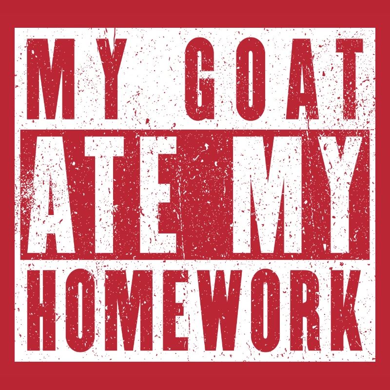 Ma chèvre a mangé mes devoirs