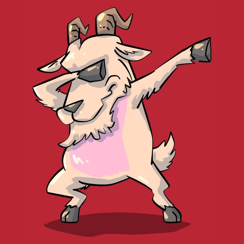 Dabbing Chèvre Chèvre Chèvre
