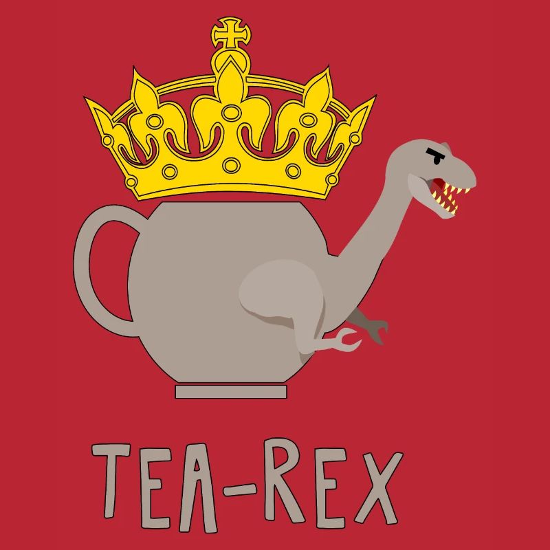 Tea-Rex - T-Rex jeu de mots bestial fun4m3