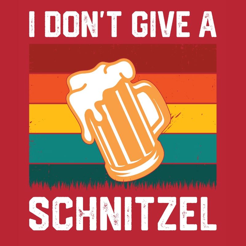 OKTOBER Bier Brezel Wurst Biergarten Schnitzel