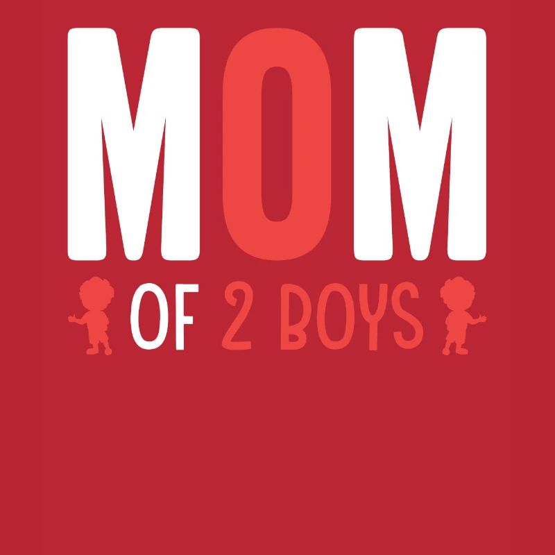 Mama Von Zwei Jungs Mutter Muttertag