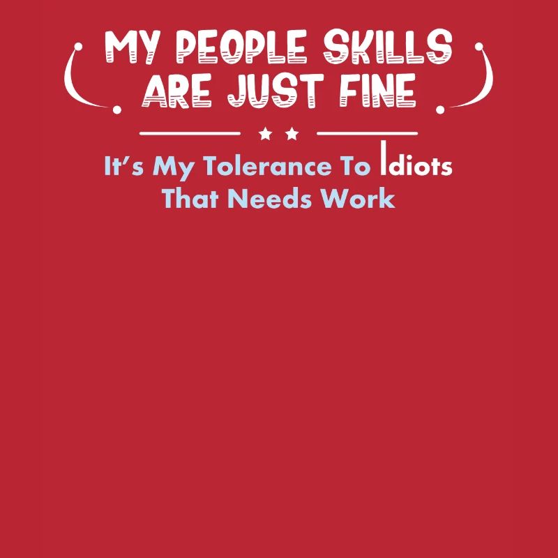 Sarcastic saying