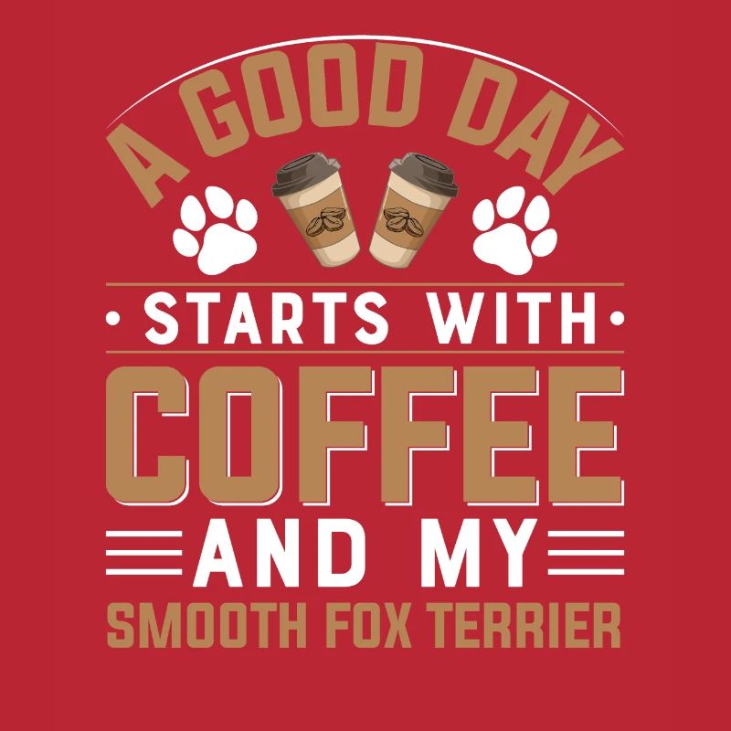 Smooth Fox Terrier Coffee Drinking Dog Owners