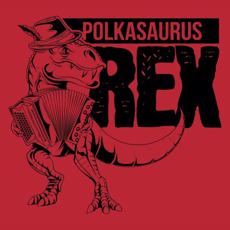 Polkasaurus Rex Styrian Harmonica Gift