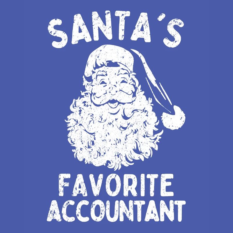 Comptable de Noël Père Noël Comptable préféré