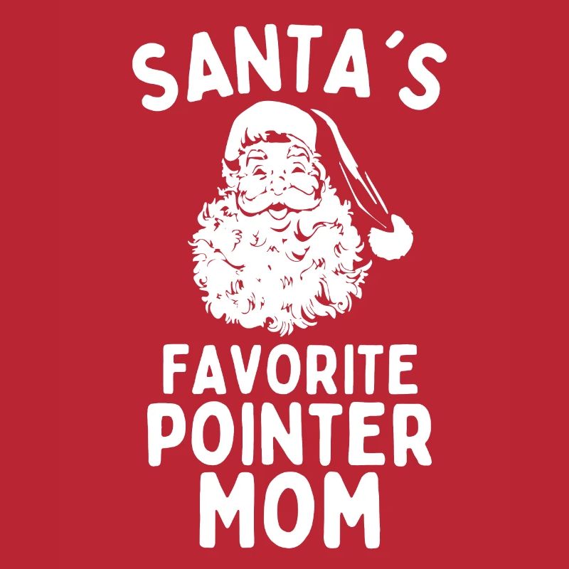Christmas Pointer Santa's Favorite Pointer