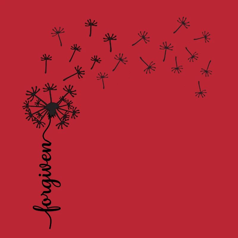 Forgiven Dandelion design